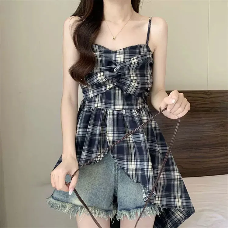 GUOZHEN Slip Dresses Women's-17