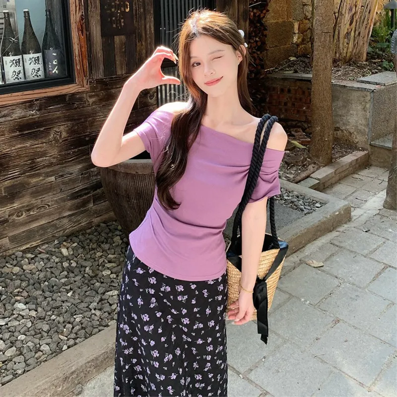 GUOZHEN Two Piece Skirt Sets Women's-4