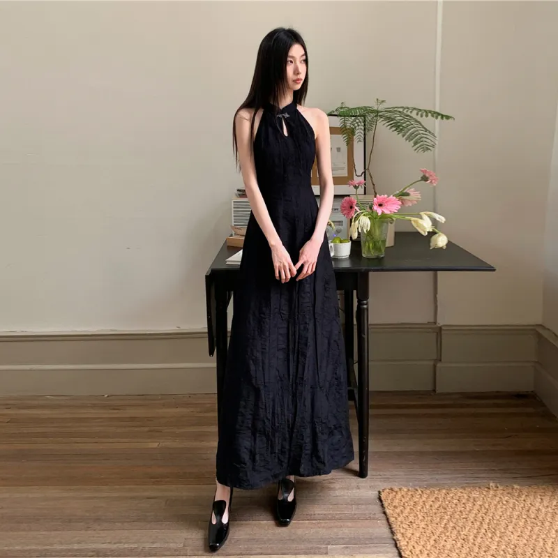 GUOZHEN Sleeveless Dress Women's-2