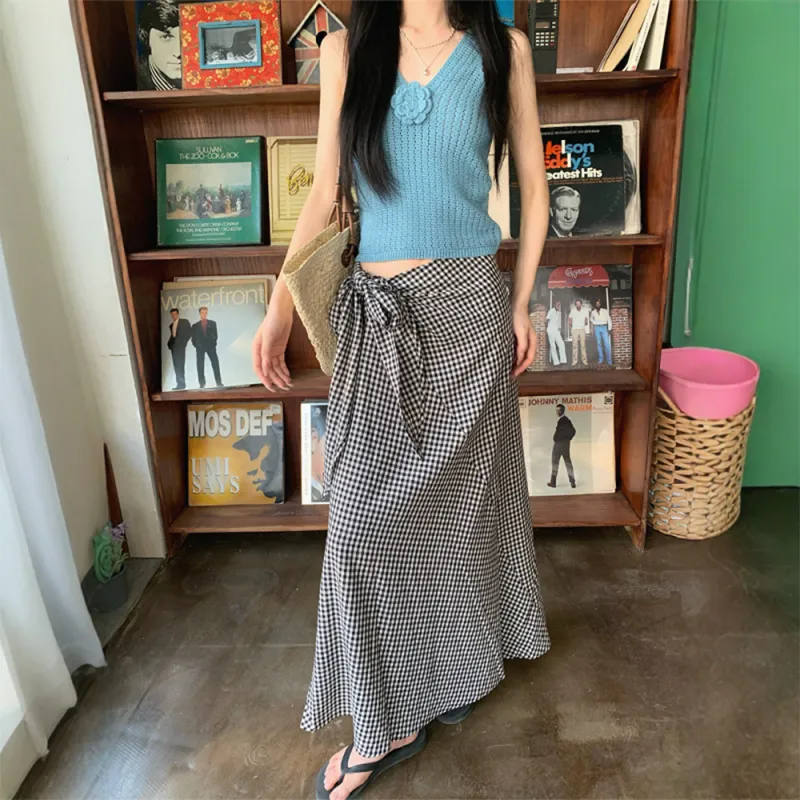 GUOZHEN Two Piece Skirt Sets Women's-7