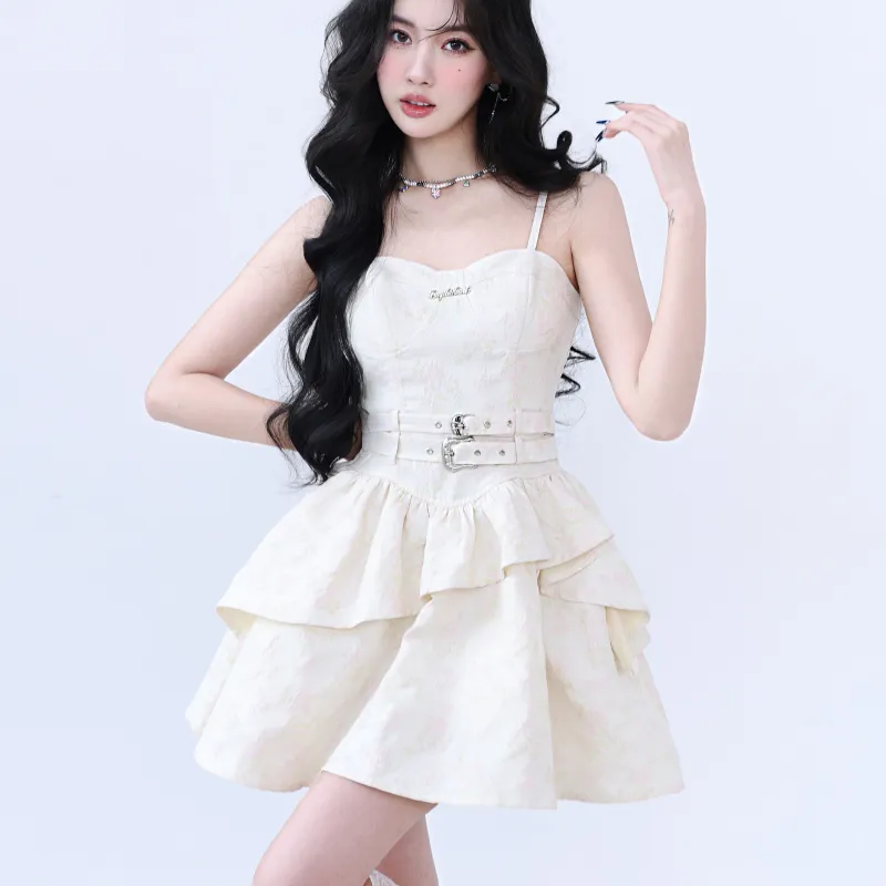 GUOZHEN Slip Dresses Women's-11