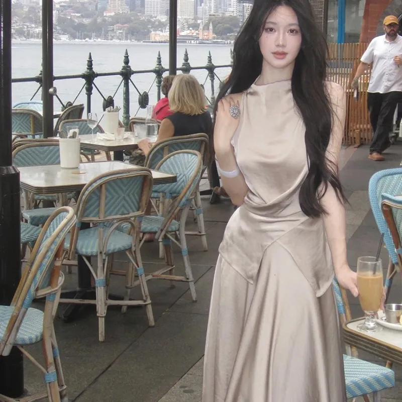 GUOZHEN Two Piece Skirt Sets Women's-2