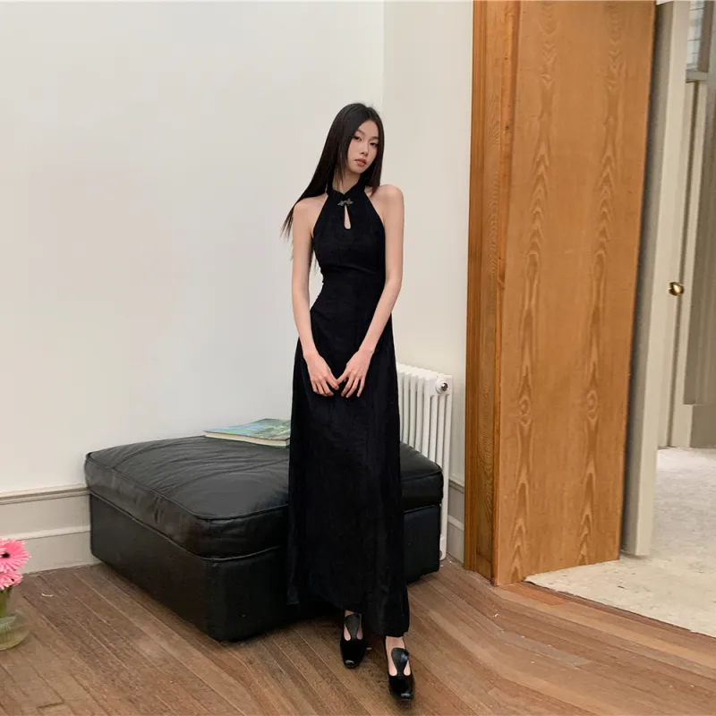 GUOZHEN Sleeveless Dress Women's-6