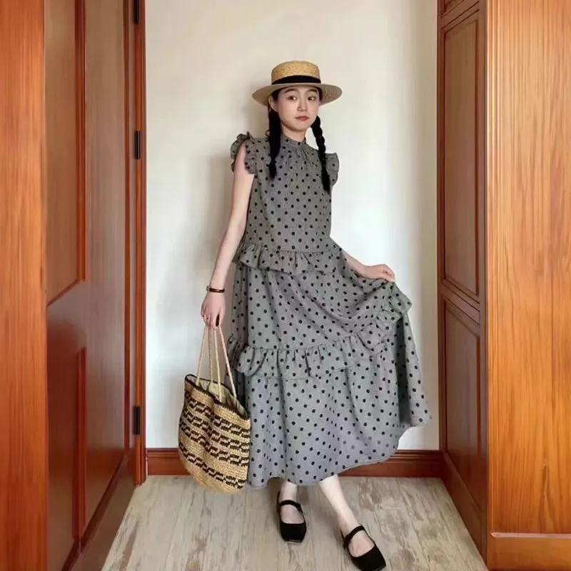 GUOZHEN Short Sleeved Dress Women's-4