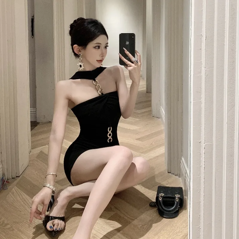 GUOZHEN Sleeveless Dress Women's-4