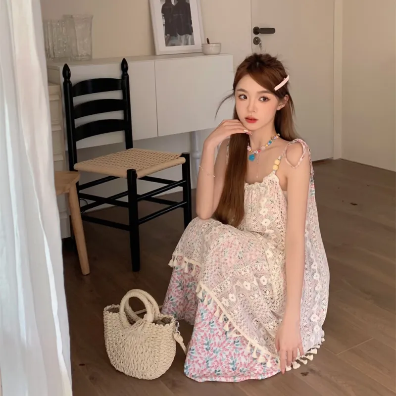 GUOZHEN Slip Dresses Women's-4