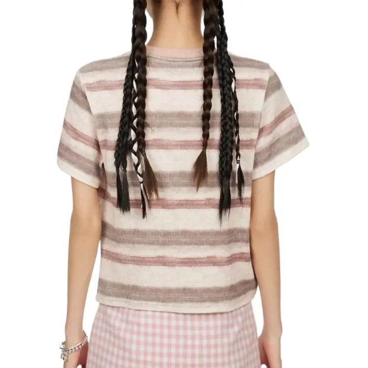 GUOZHEN Set in Sleeve T Shirt Women's-7