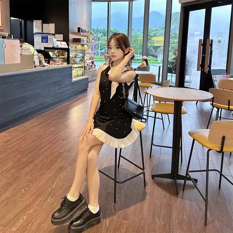 GUOZHEN Sleeveless Dress Women's-7