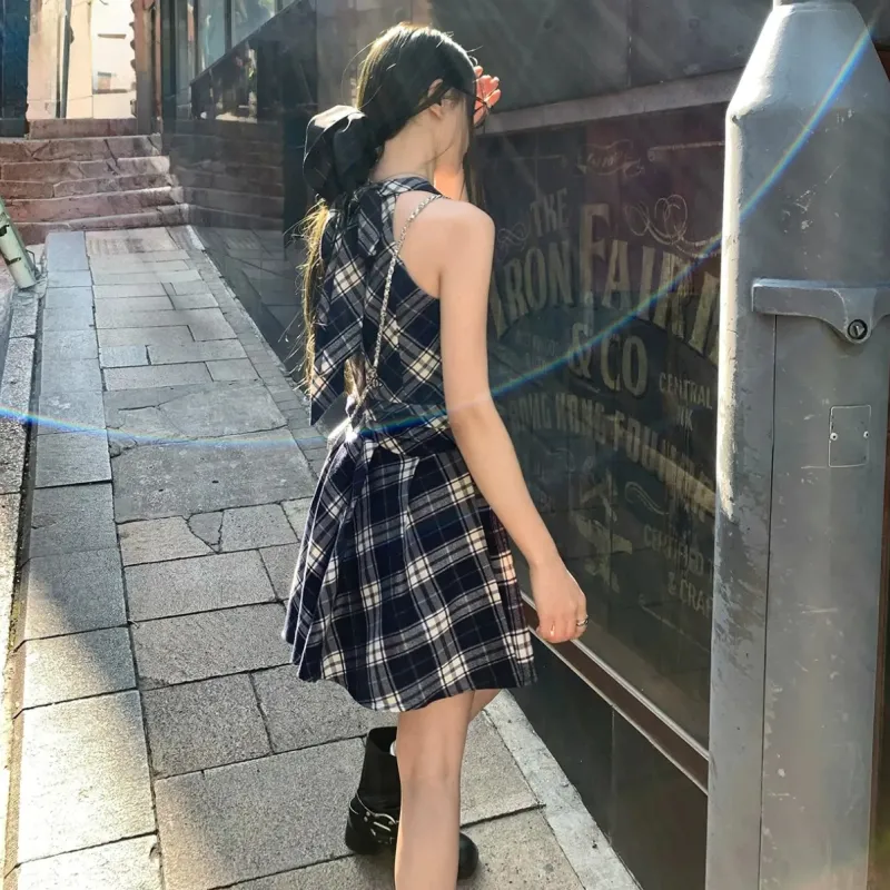 GUOZHEN Sleeveless Dress Women's-3