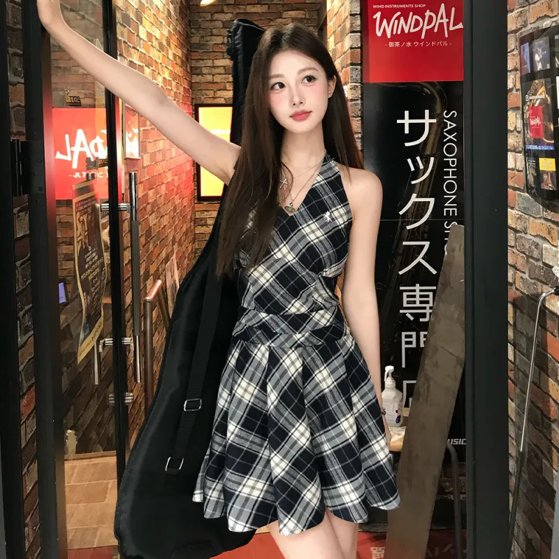GUOZHEN Sleeveless Dress Women's-4