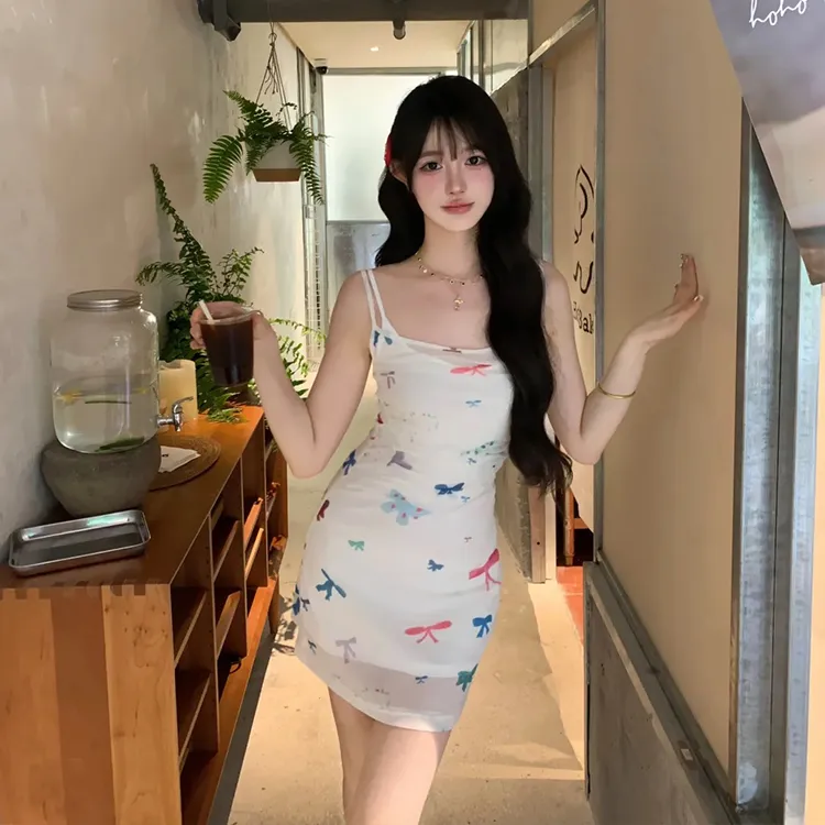 GUOZHEN Short Sleeved Dress Women's-1