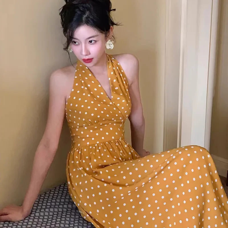 GUOZHEN Slip Dresses Women's-10