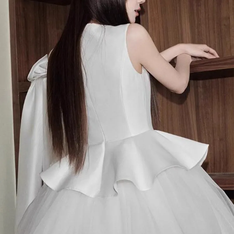 GUOZHEN Sleeveless Dress Women's-10