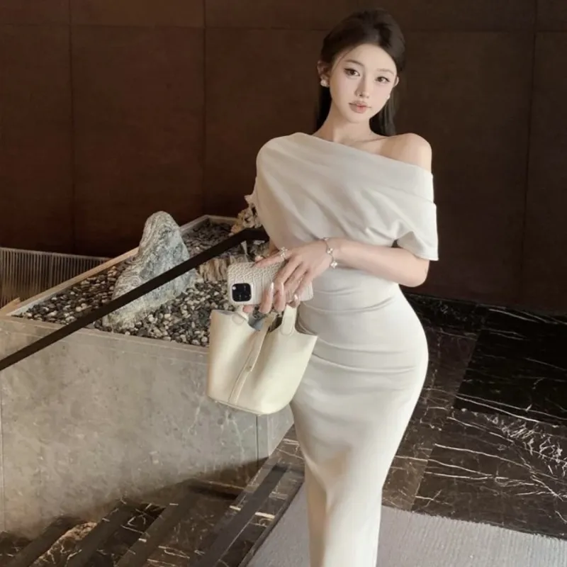 GUOZHEN Short Sleeved Dress Women's-3