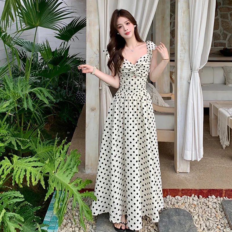 GUOZHEN Short Sleeved Dress Women's-2