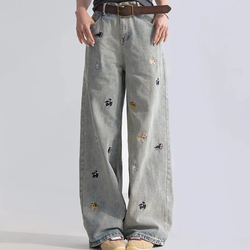 GUOZHEN Jeans Women's-2