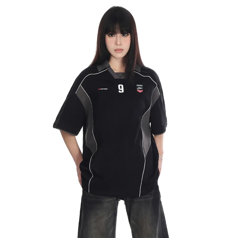 GUOZHEN Raglan Sleeve T Shirt Unisex-11