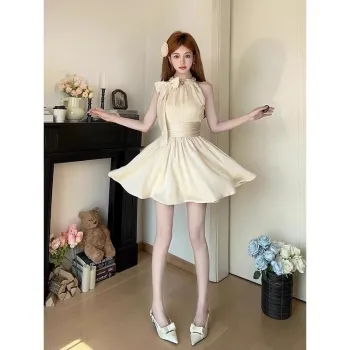 GUOZHEN Sleeveless Dress Women's