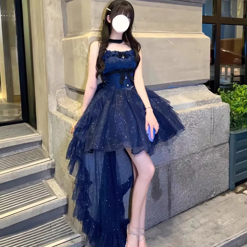 GUOZHEN Slip Dresses Women's-7