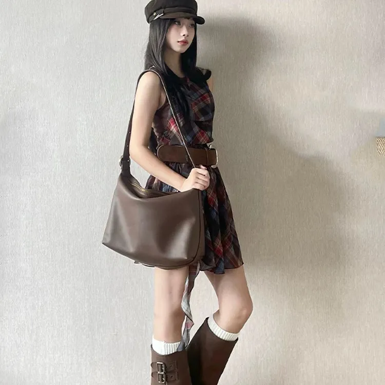 GUOZHEN Sleeveless Dress Women's-4