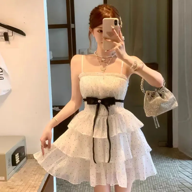 GUOZHEN Slip Dresses Women's-8