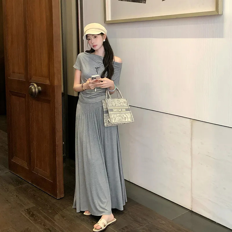 GUOZHEN Two Piece Skirt Sets Women's-7