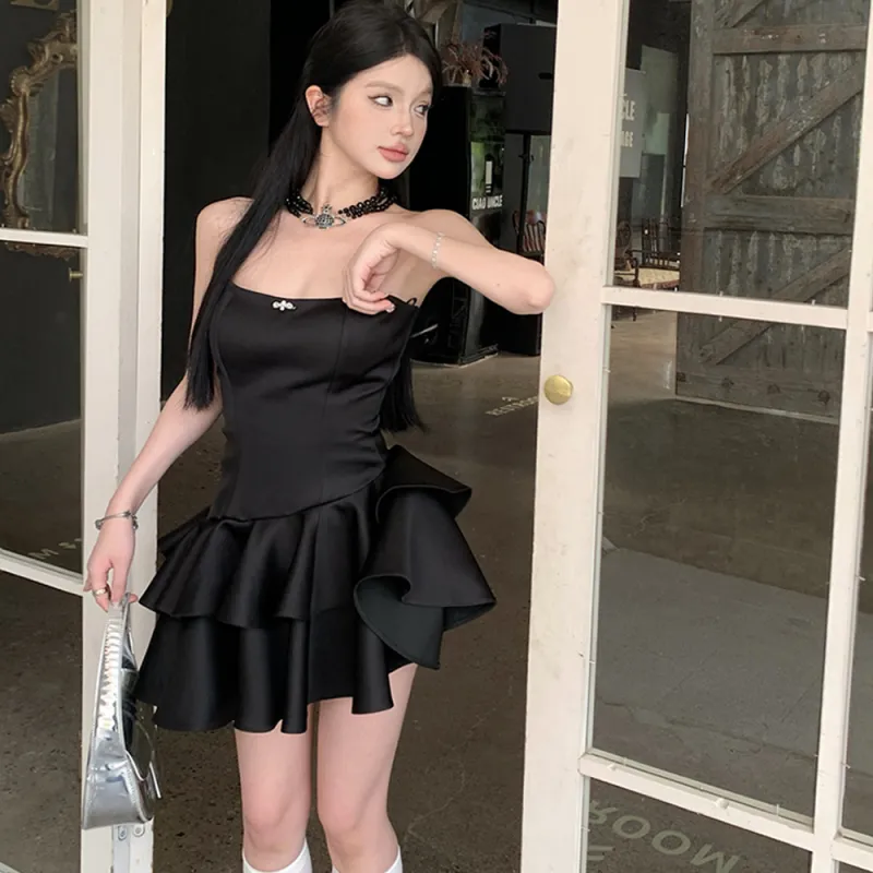 GUOZHEN Sleeveless Dress Women's-4