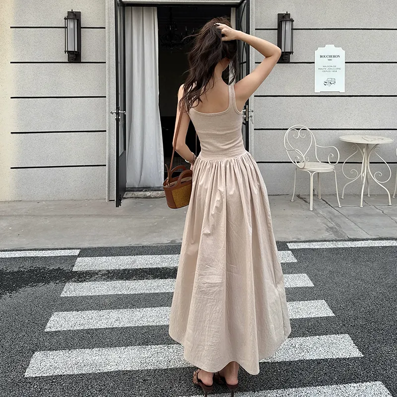 GUOZHEN Slip Dresses Women's-1