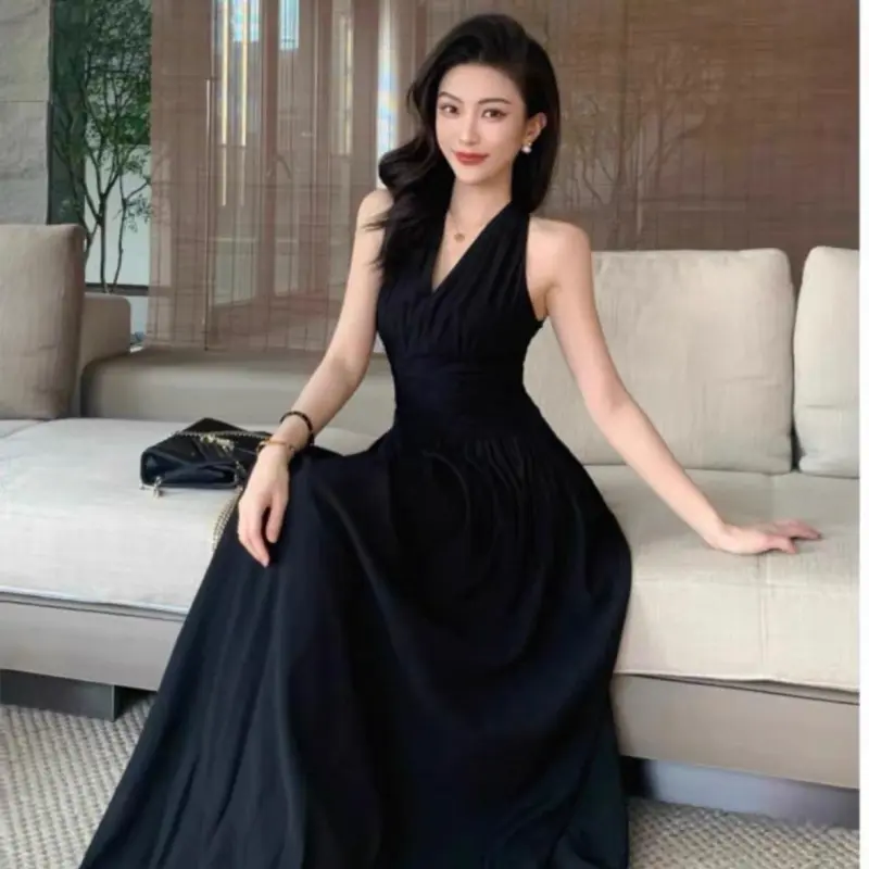 GUOZHEN Sleeveless Dress Women's-8