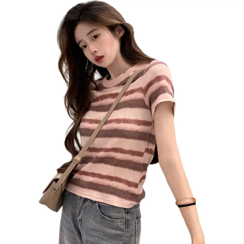 GUOZHEN Set in Sleeve T Shirt Women's-9