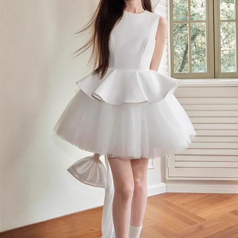 GUOZHEN Sleeveless Dress Women's-9
