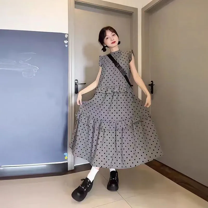 GUOZHEN Short Sleeved Dress Women's-2