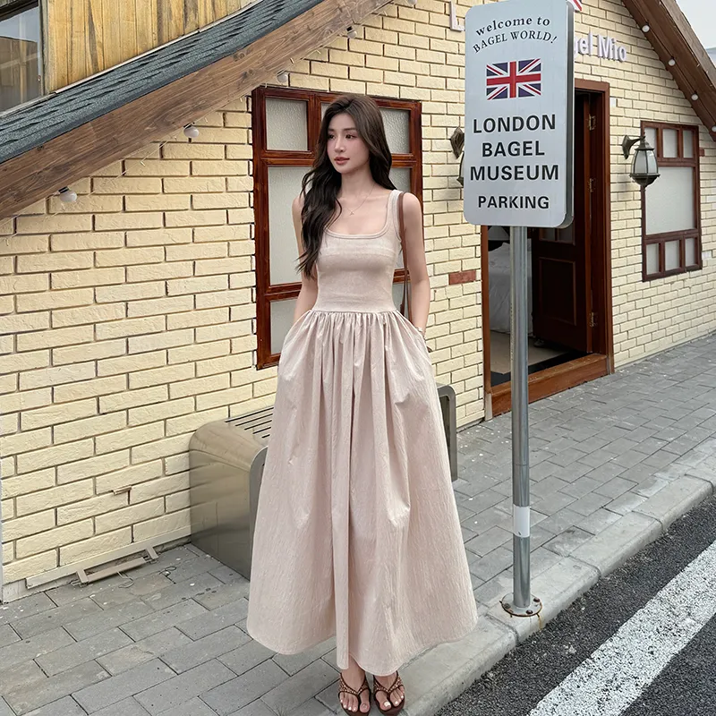 GUOZHEN Slip Dresses Women's-2