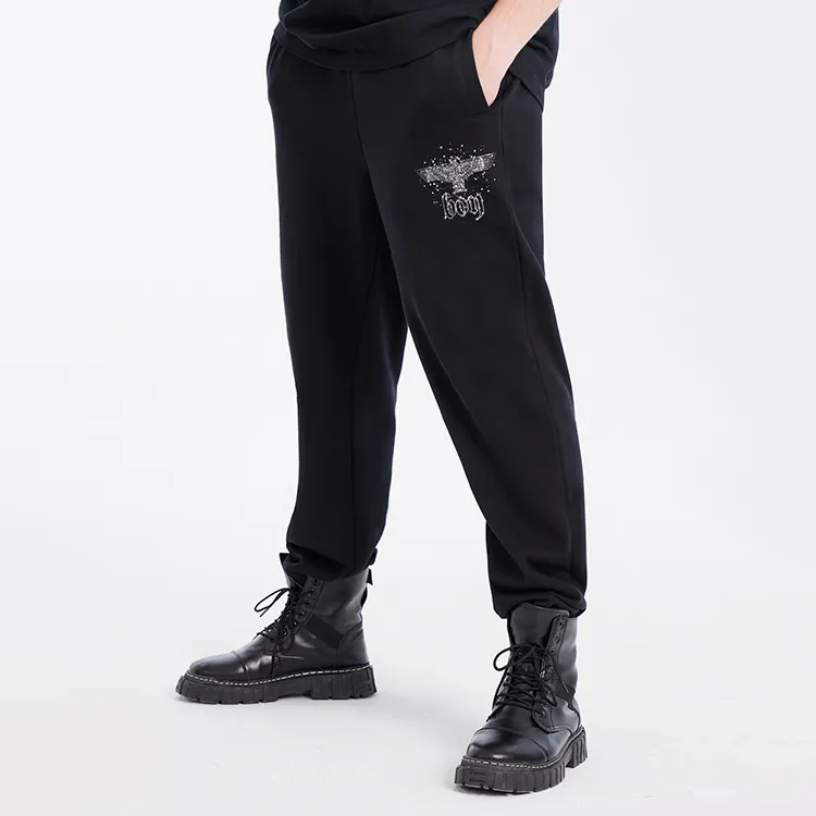 Boy London Casual Pants Unisex Black-5