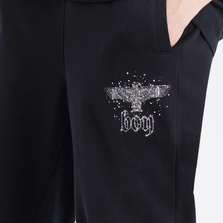 Boy London Casual Pants Unisex Black-6