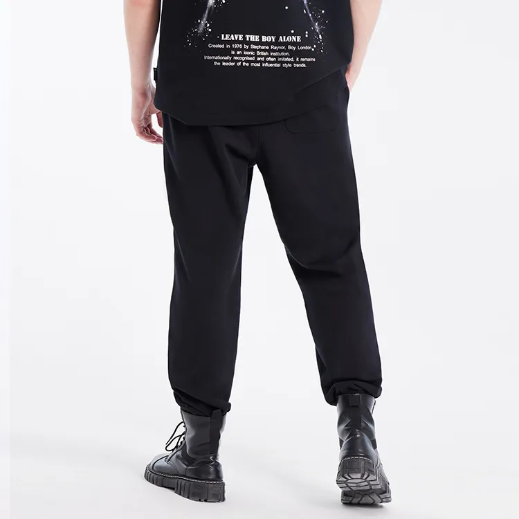 Boy London Casual Pants Unisex Black-4