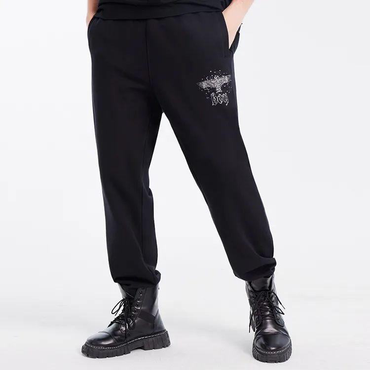 Boy London Casual Pants Unisex Black-2