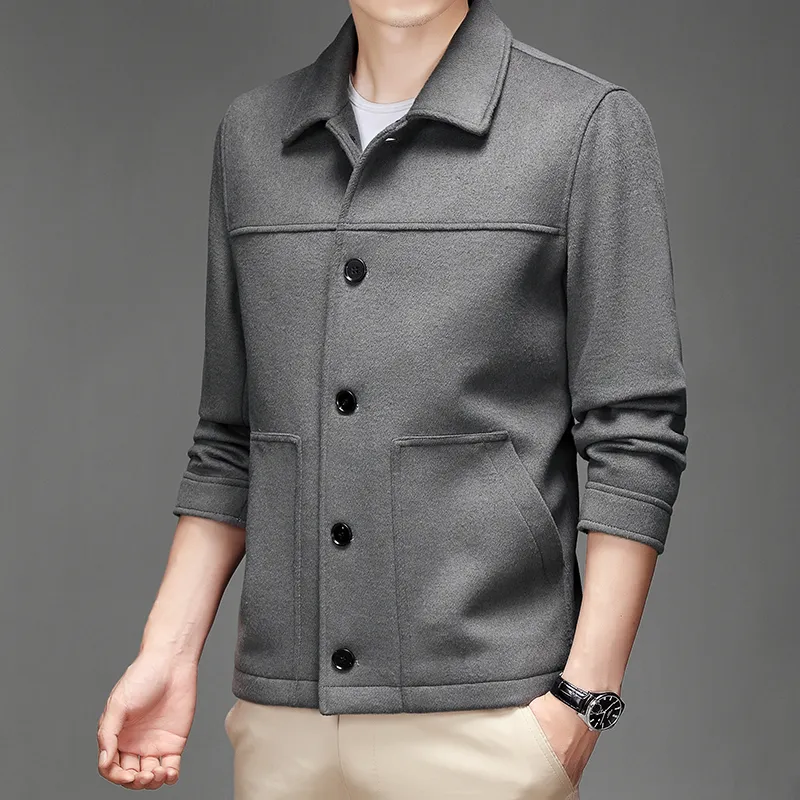 Merry City Jackets Coats Unisex Medium Gray-5