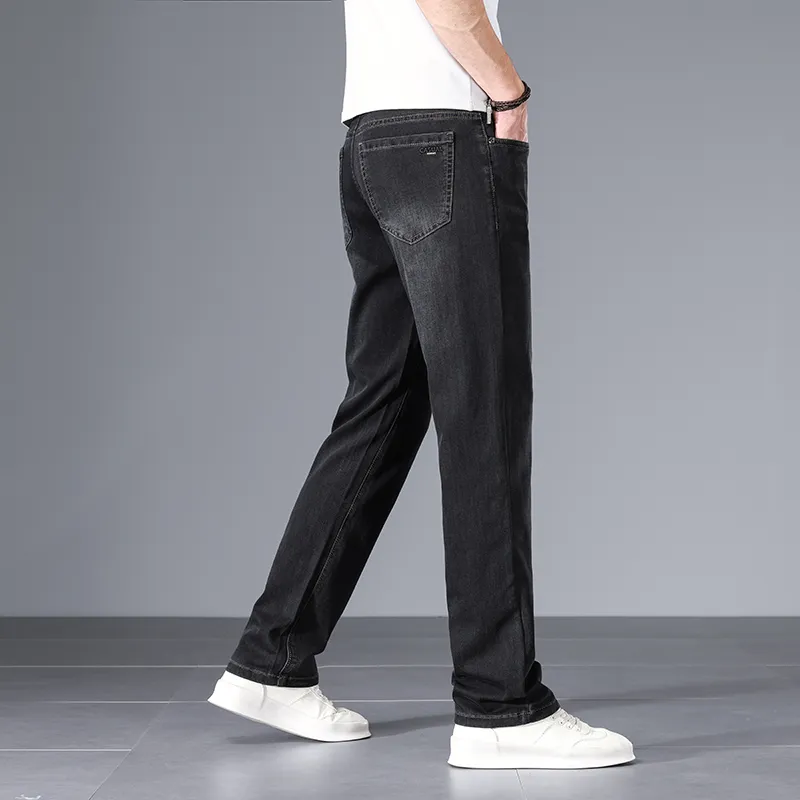 Merry City Jeans Men Black-6