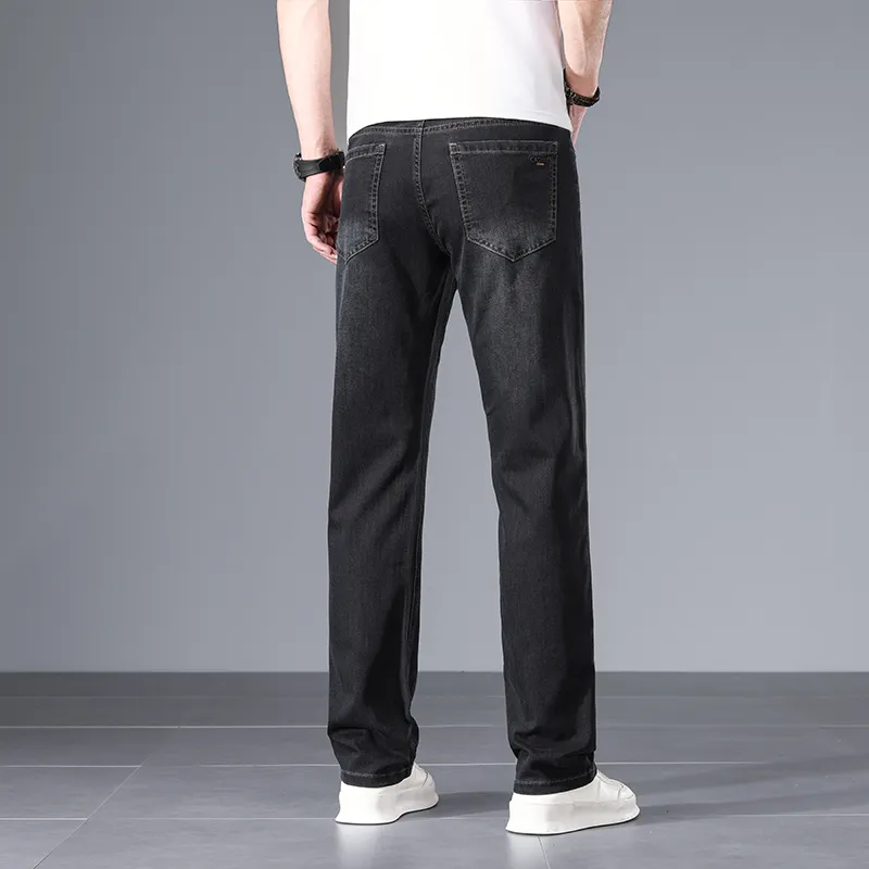 Merry City Jeans Men Black-7
