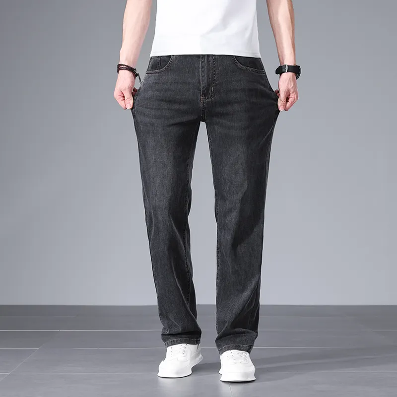 Merry City Jeans Men Black-4