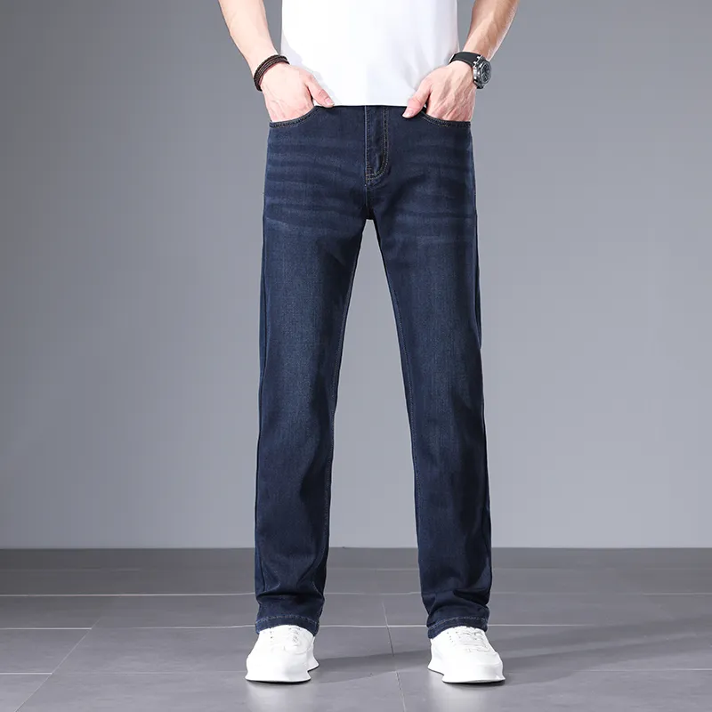 Merry City Jeans Men's Navy Blue-1