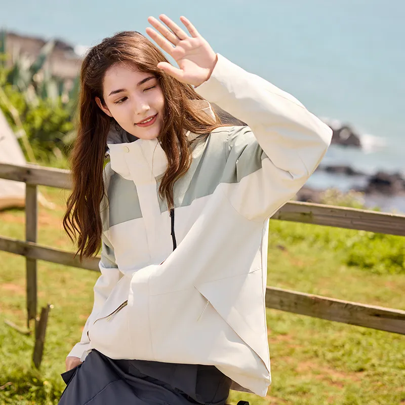 Merry City Water Resistant Windproof UV Protection Breathable Wear Resistant Warm Windbreaker Jacket Unisex-7