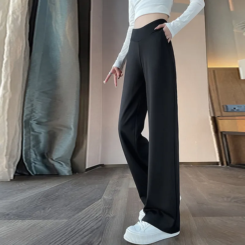 Merry City Casual Pants Women's Black-8
