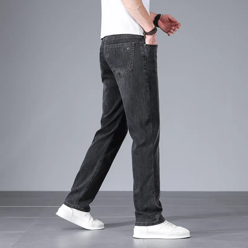 Merry City Jeans Men Black-5
