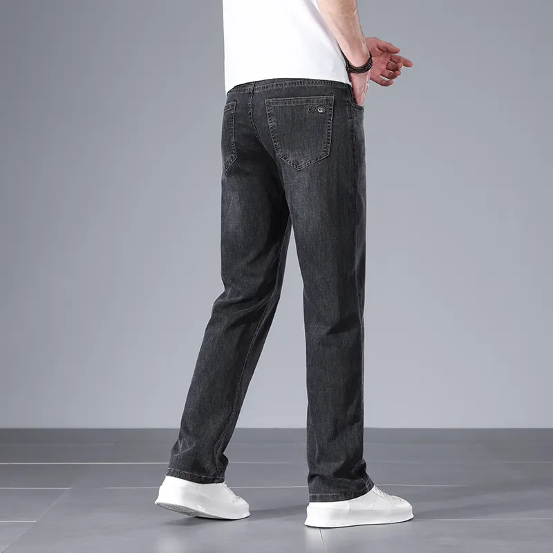 Merry City Jeans Men Black-7