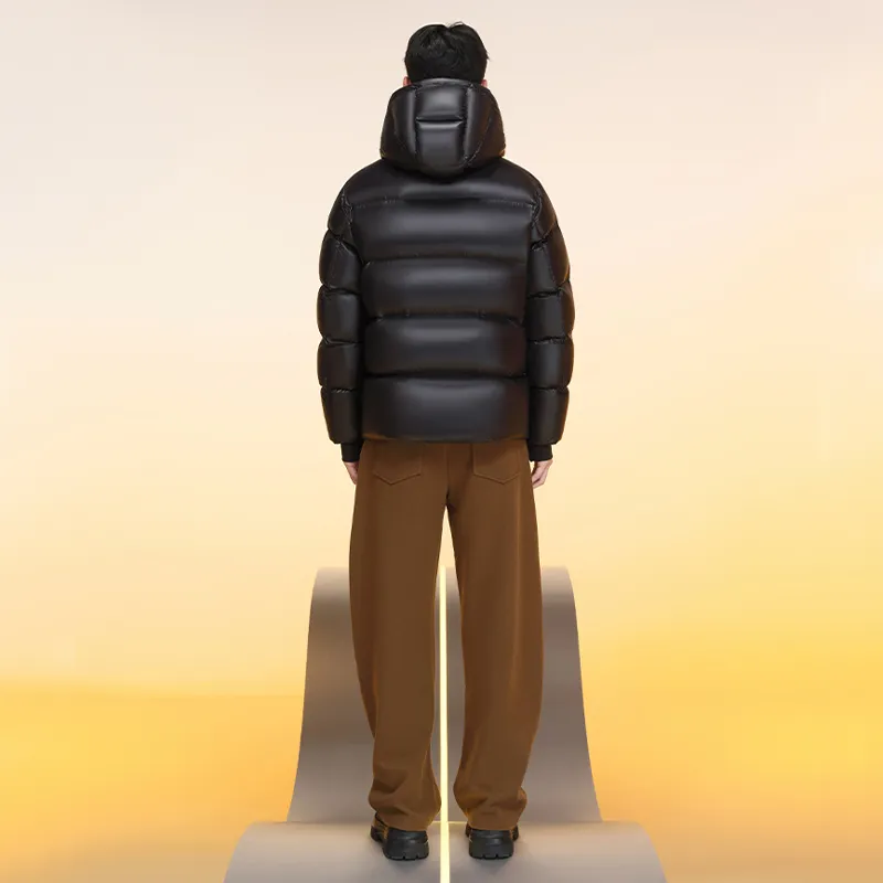 Merry City Down Jacket Unisex Black-6