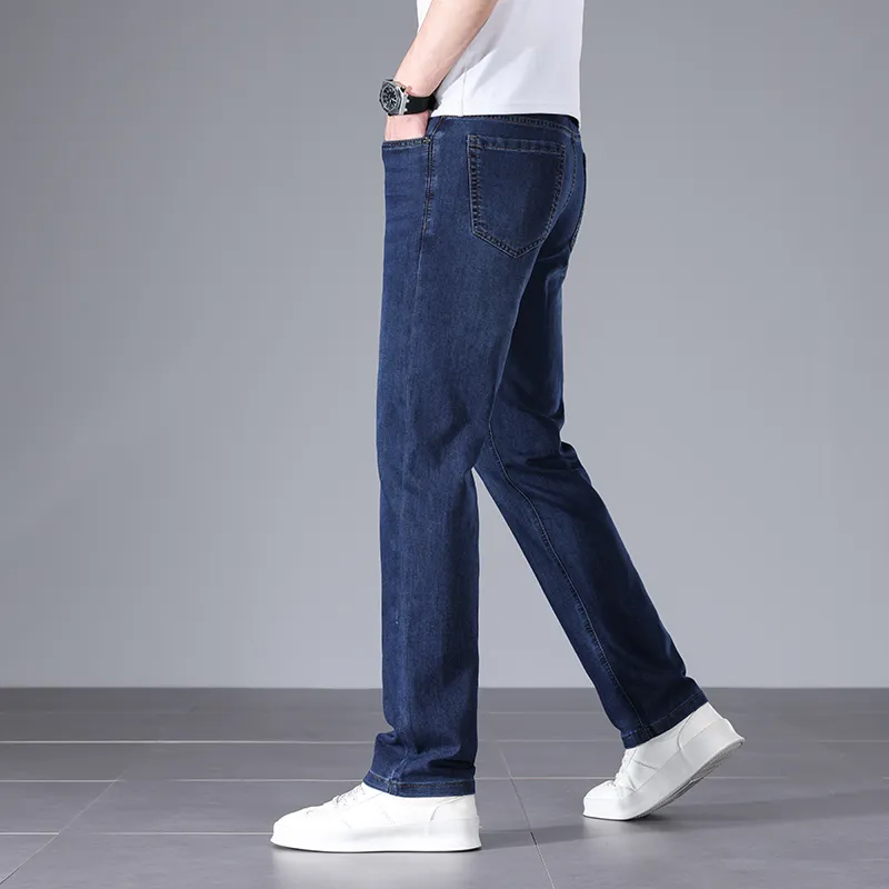 Merry City Jeans Men's Navy Blue-5