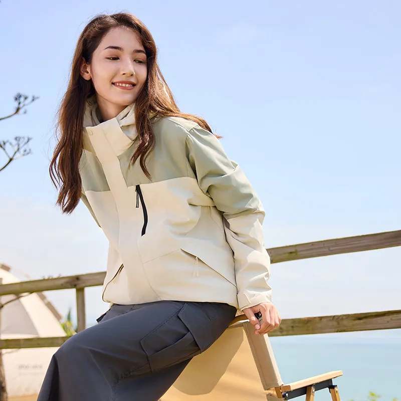 Merry City Water Resistant Windproof UV Protection Breathable Wear Resistant Warm Windbreaker Jacket Unisex-10