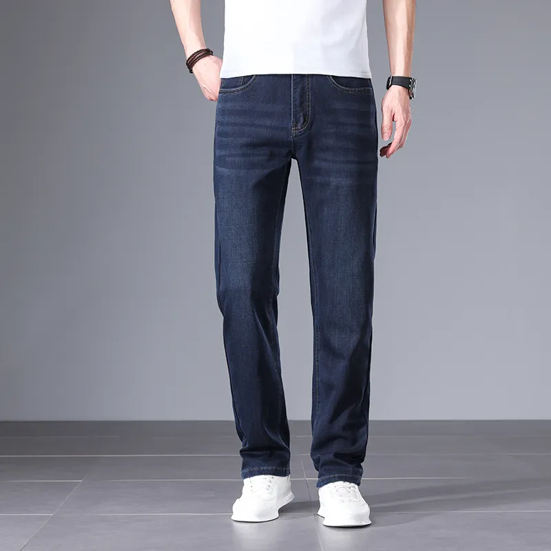 Merry City Jeans Men's Navy Blue-4